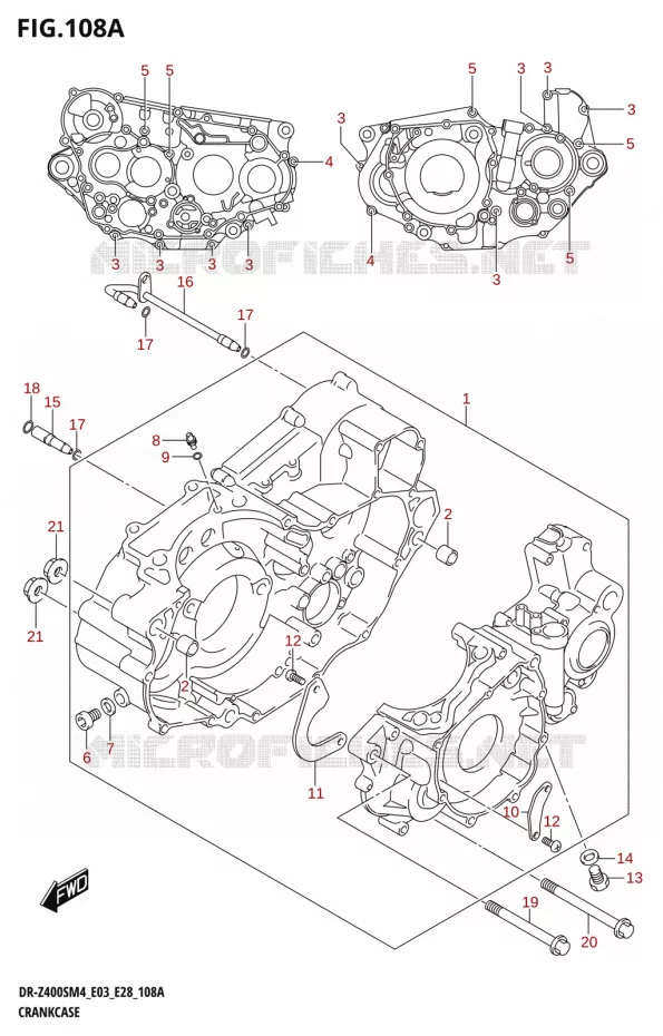 CARTER Suzuki MOTO 400 DR-Z 2024  DR-Z400S 2024 M4