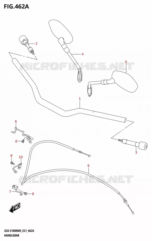 STUUR Suzuki MOTO 1000 GSX-S 2025  GSX-S1000RQM5 E21 2025 M5 (E21)