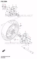 VOORWIEL VERING/REM/WIEL 1000 suzuki-motorfietsen GSX-S 2025 2950000066