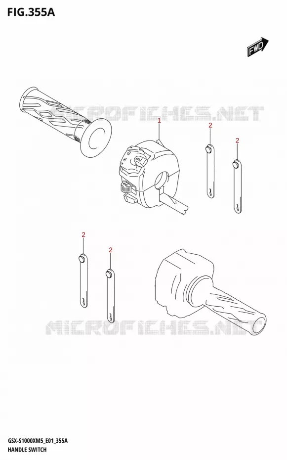 SCHAKELAARS Suzuki MOTO 1000 GSX-S 2025  GSX-S1000XRREM5 E01 2025 M5 (E01)