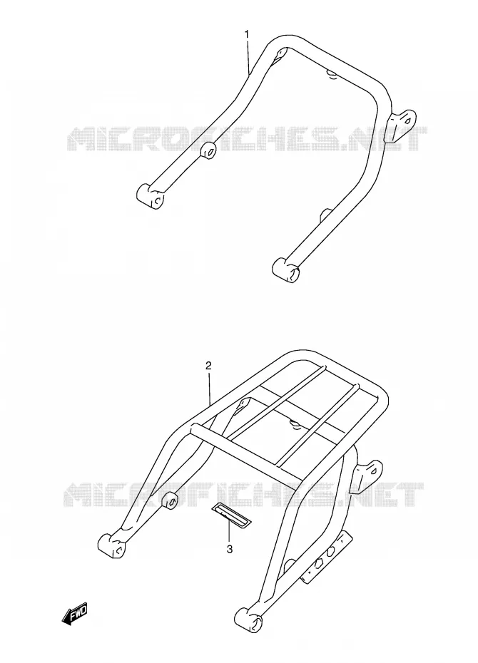 ACHTER GRIP Suzuki MOTO 350 DR 1995  DR350SES(E2)