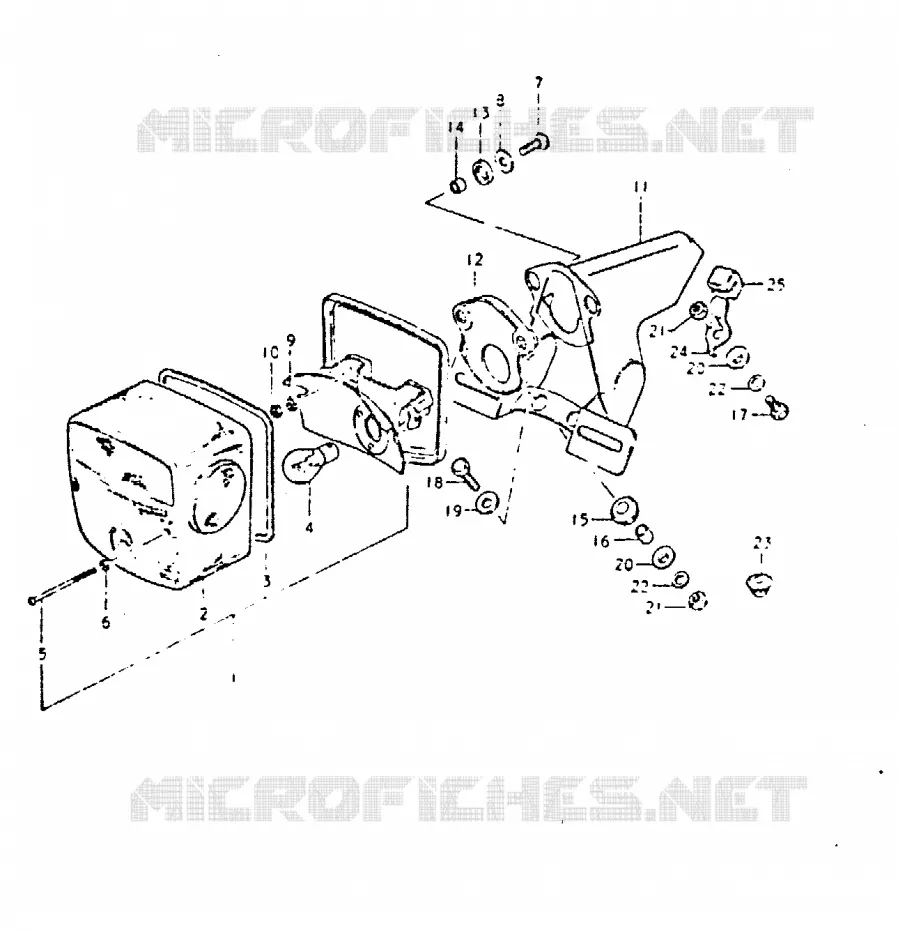 ACHTERLICHT (E2, E4, E15, E21, E25) Suzuki MOTO 400 DR 1981  DR400SX(T/X)