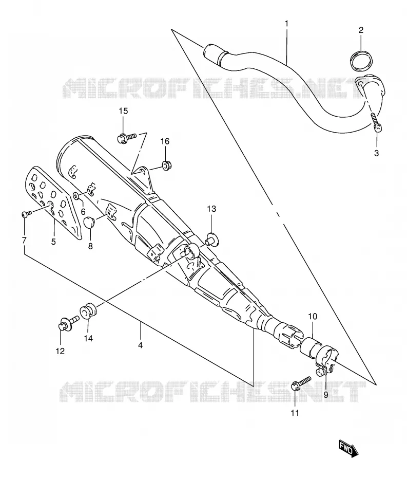 GELUIDDEMPER Suzuki MOTO 125 DR 1995  DR125SES(E4)