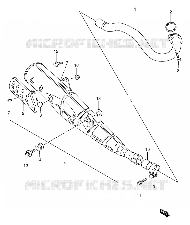 GELUIDDEMPER Suzuki MOTO 125 DR 2001  DR125SEK1(E2)