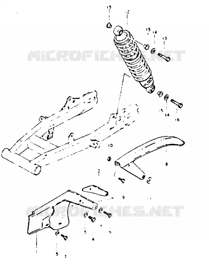 KETTINGKAST Suzuki MOTO 400 DR 1981  DR400SX(T/X)