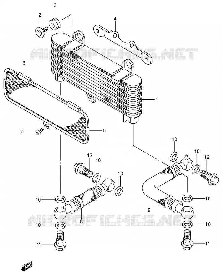 OLIE KOELER Suzuki MOTO 1000 V-STROM 2002  DL1000K2(E2)