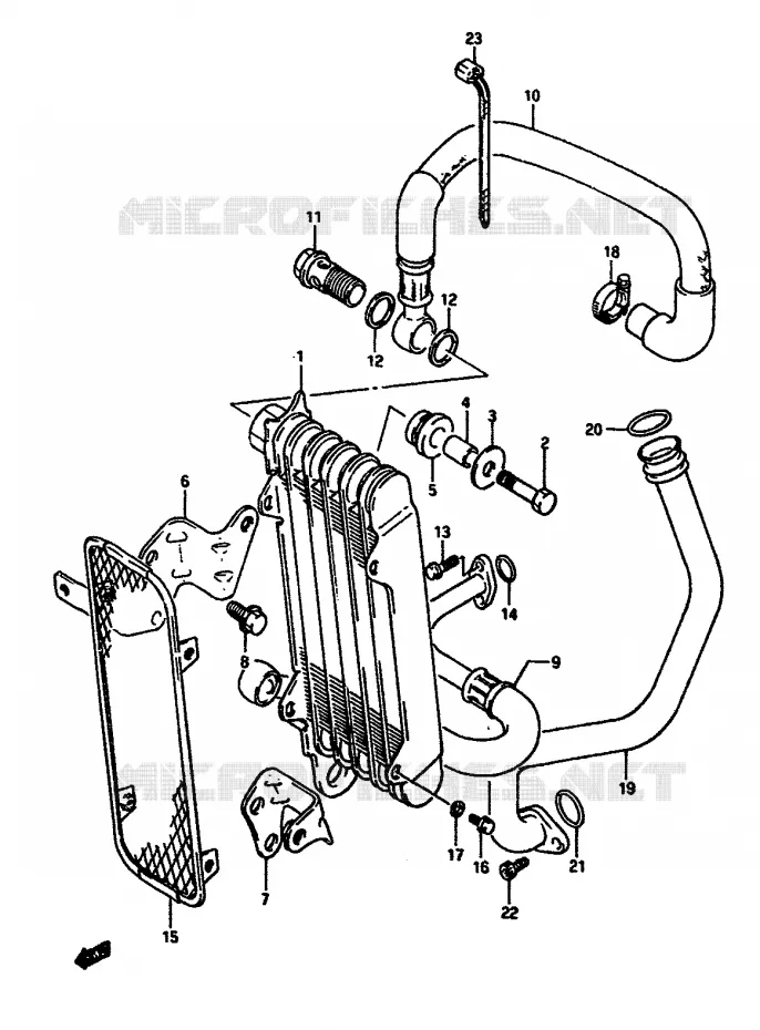 OLIE KOELER Suzuki MOTO 650 DR 1990  DR650SL(L/M)