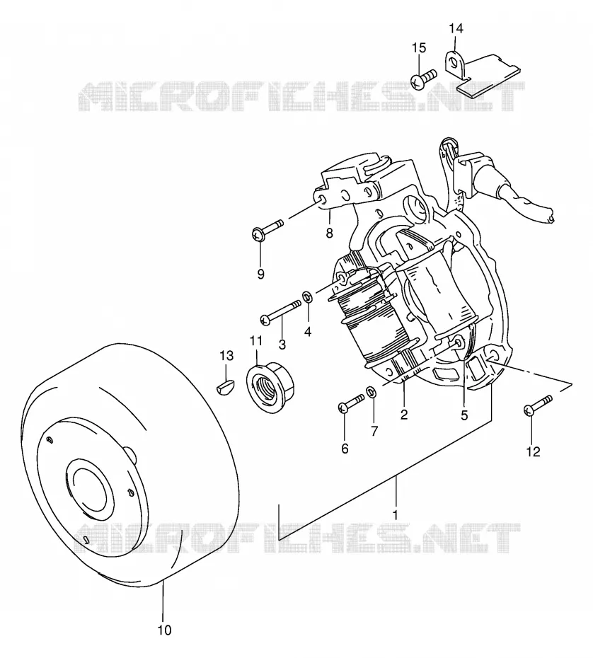 ONTSTEKING (FB100DG/DR/DS/DV) Suzuki SCOOTER 100 FB 1997  FB100DV(E71)