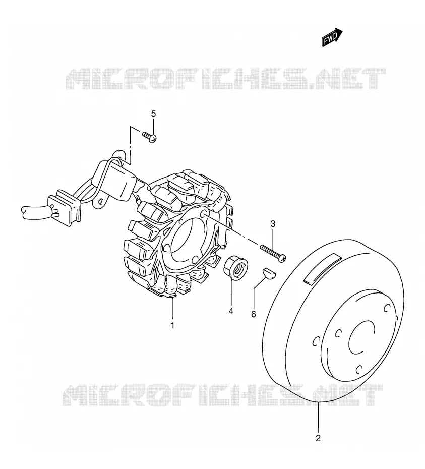ONTSTEKING Suzuki MOTO 200 DR 2001  DR200SEK1(E3/E28)