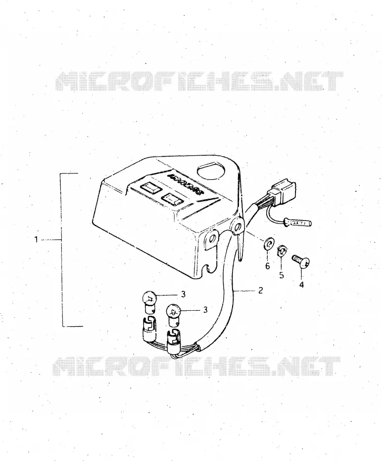 PILOT LAMPEN Suzuki MOTO 500 DR 1983  DR500SD(E1)