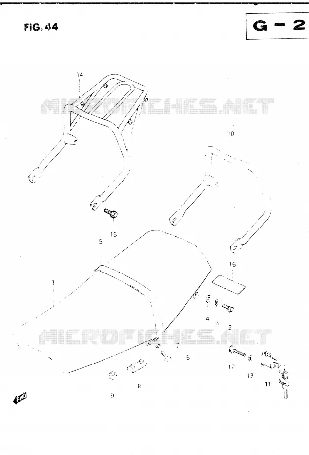 SEAT Suzuki MOTO 250 DR 1982  DR250SZ(E1)