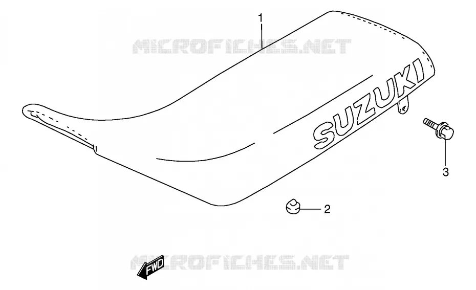 SEAT Suzuki MOTO 80 DS 2000  DS80Y(E3/E28)