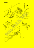 ACHTERLICHT (MODELE H/J/K/L/M/N/P/R) voor Suzuki INTRUDER 1400 1991