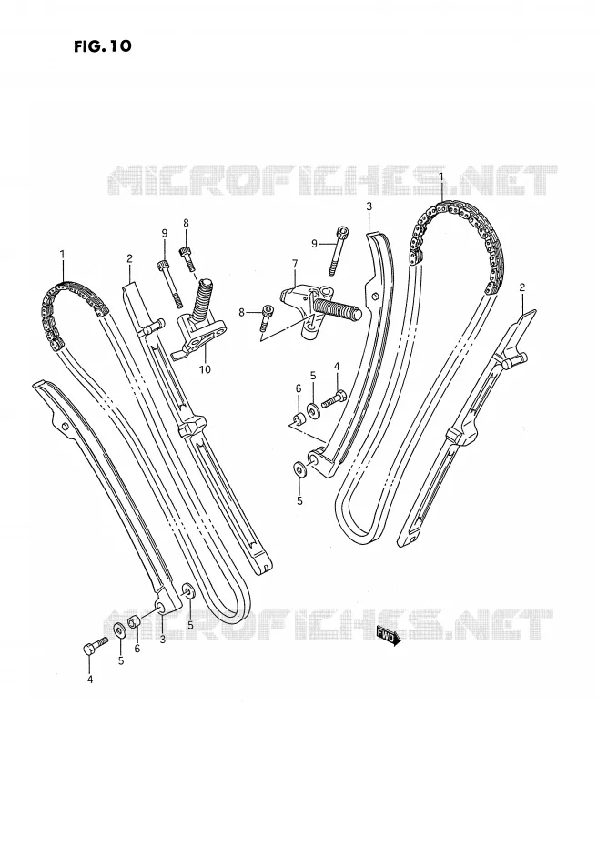 TIMING Suzuki MOTO 1400 INTRUDER 1987  VS1400GLPH(E2)