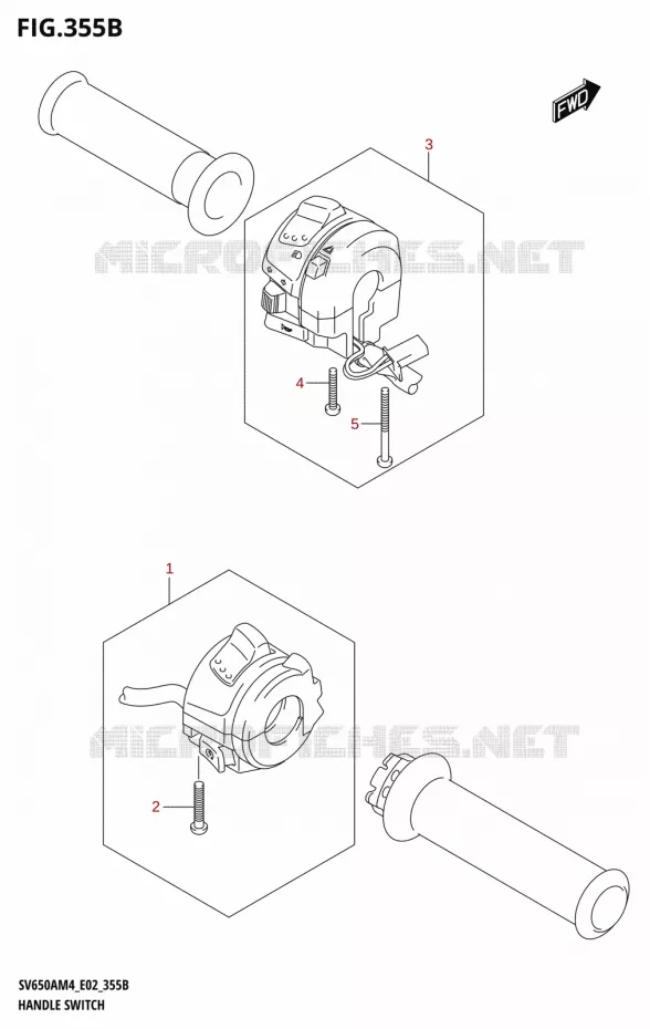 SCHAKELAARS (SV650A:M4:E19) Suzuki MOTO 650 SV 2024  SV650AM4 E19 2024 M4 (E19)