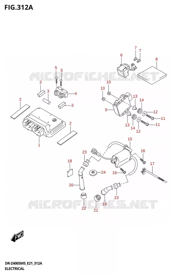 ELEKTRISCH Suzuki MOTO 400 DR-Z 2025  DR-Z400S 2025 M5 (E21)