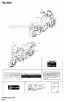 ETIKET (DL1050RR:E33) voor Suzuki V-STROM 1050 2025