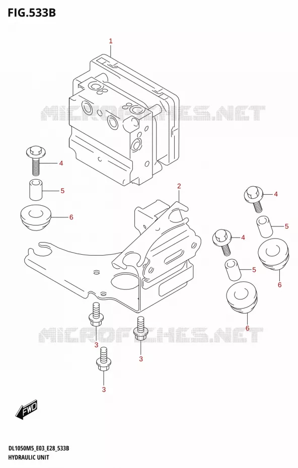 ABS (DL1050RJ) Suzuki MOTO 1050 V-STROM 2025  DL1050RJ 2025 M5 (E28)