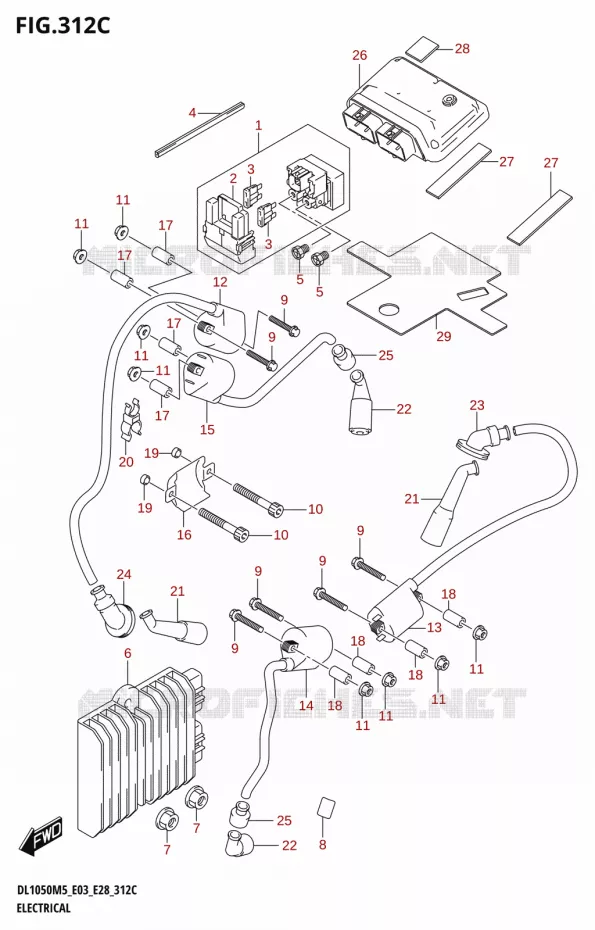 ELEKTRISCH (DL1050RJ) Suzuki MOTO 1050 V-STROM 2025  DL1050RJ 2025 M5 (E28)