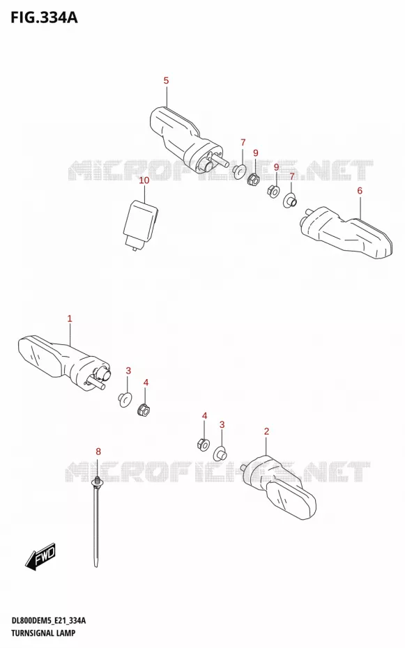 INDICATOREN Suzuki MOTO 800 V-STROM 2025  DL800DERC 2025 M5 (E21)