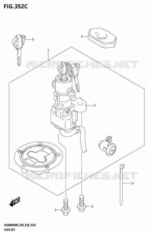 CONTACTSLOT Suzuki MOTO 800 V-STROM 2025  DL800DERC 2025 M5 (E28)