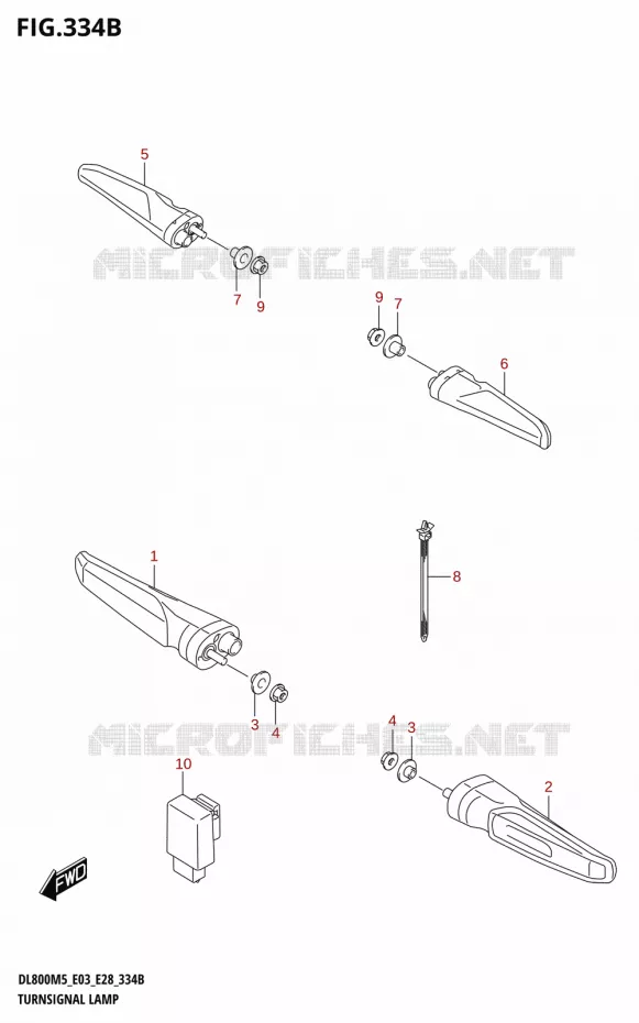 INDICATOREN Suzuki MOTO 800 V-STROM 2025  DL800RQ 2025 M5 (E28)