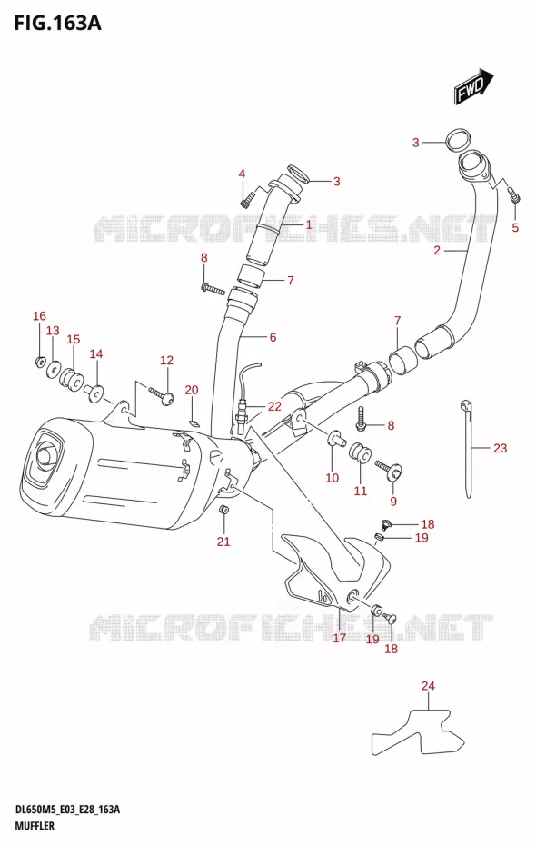 GELUIDDEMPER Suzuki MOTO 650 V-STROM 2025  DL650A 2025 M5 (E28)