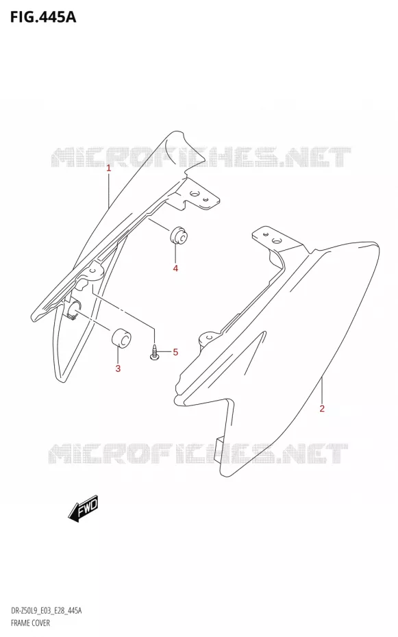 KUIP Suzuki MOTO 50 DR 2019  DR-Z50 2019 L9 (E28)