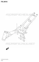 FRAME (E03) voor Suzuki DR 50 2021