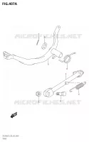STAND voor Suzuki DR 50 2023