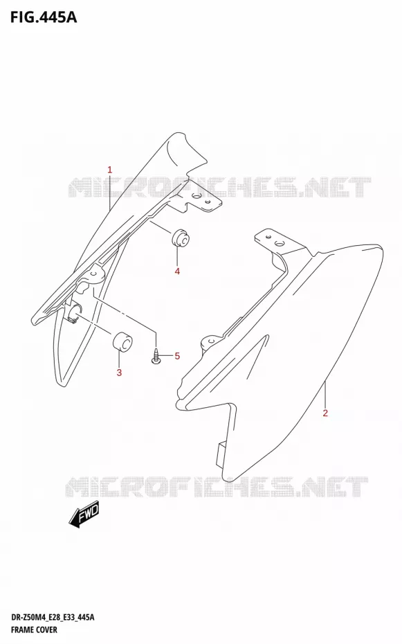 KUIP Suzuki MOTO 50 DR 2024  DR-Z50 2024 M4 (E28)
