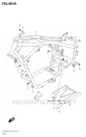 FRAME KUIPDEEL/FRAME 1800 suzuki-motorfietsen BOULEVARD 2019 3106000070