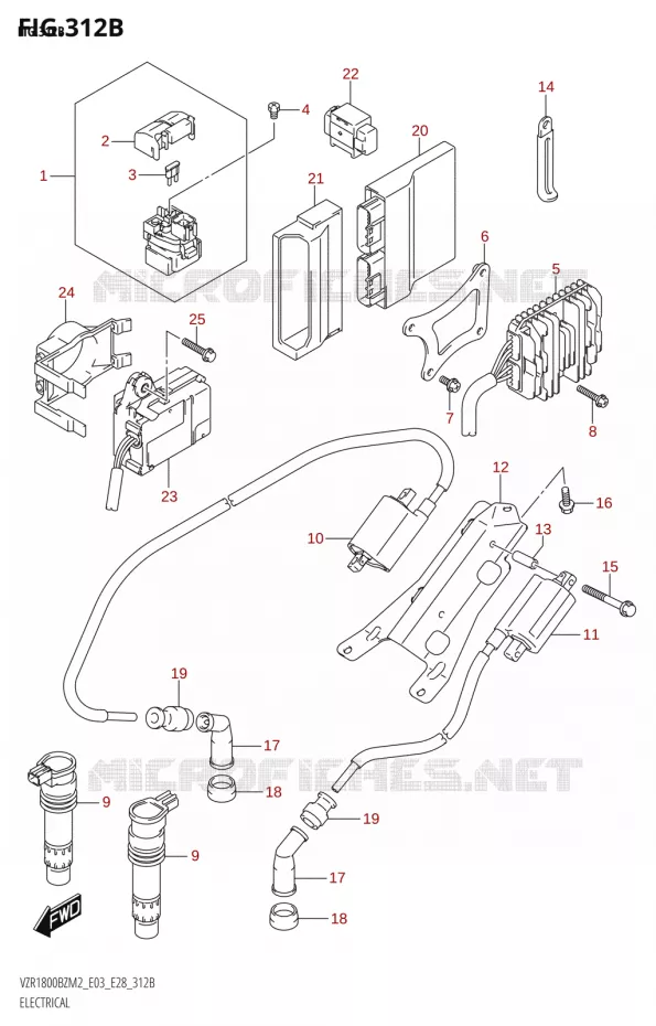ELEKTRISCH Suzuki MOTO 1800 BOULEVARD 2022  VZR1800BZ 2022 M2 (E28)
