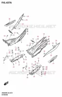 FOOTREST voor Suzuki BURGMAN 400 2025