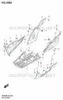 ONDERAANKLEDING voor Suzuki BURGMAN 400 2025