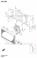 RADIATOR voor Suzuki BURGMAN 400 2025