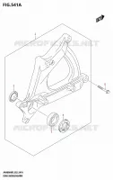 SWINGARM voor Suzuki BURGMAN 400 2025