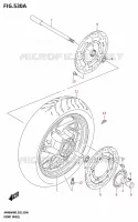 VOORWIEL voor Suzuki BURGMAN 400 2025