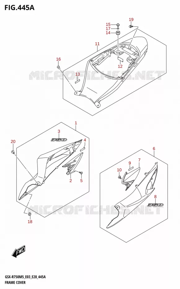KUIP (GSX-R750) Suzuki MOTO 750 GSX-R 2025  GSX-R750 2025 M5 (E28)