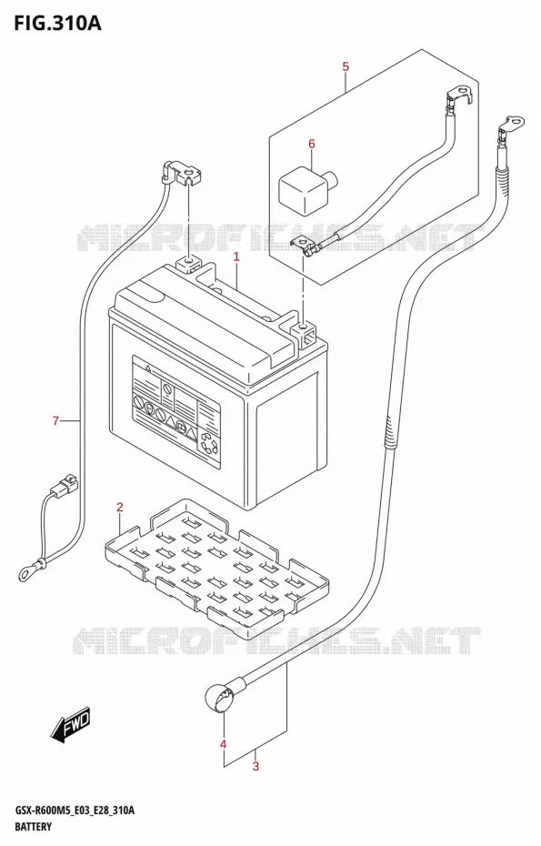 ACCU Suzuki MOTO 600 GSX-R 2025  GSX-R600 2025 M5 (E28)