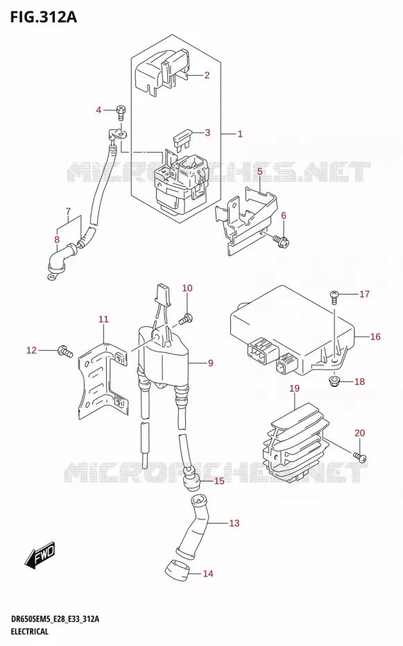 ELEKTRISCH Suzuki MOTO 650 DR 2025  DR650SE 2025 M5 (E28)