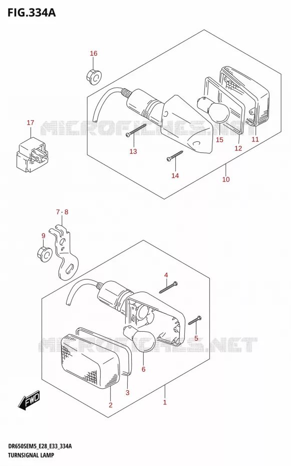 INDICATOREN Suzuki MOTO 650 DR 2025  DR650SE 2025 M5 (E28)