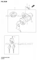 CONTACTSLOT (P02) voor Suzuki ADDRESS 125 2024