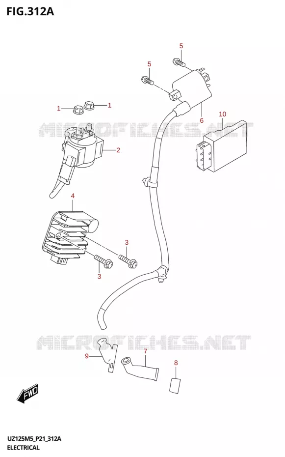 ELEKTRISCH Suzuki SCOOTER 125 ADDRESS 2025  UZ125M5 P21 2025 M5 (P21)