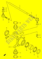 STUURINRICHTINGS   HUB (MODEL K5/K6/K7) voor Suzuki EIGER 400 2003