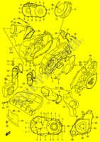 CASING (MODELE K1) voor Suzuki KINGQUAD 500 2001