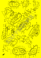 CASING (MODELE Y) voor Suzuki KINGQUAD 500 2000