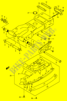 SWINGARM (MODELE K3 F.NO.32113658~) voor Suzuki QUADSPORT 400 2003