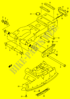 SWINGARM (MODELE K3~F.NO.32113657) voor Suzuki QUADSPORT 400 2004