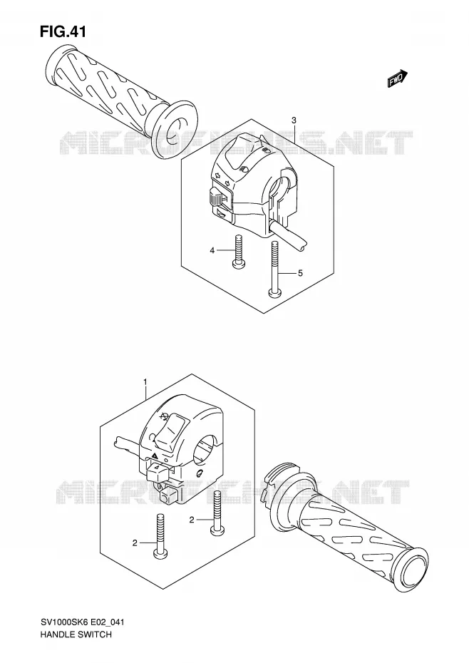 SCHAKELAARS (SV1000S/S1/S2) Suzuki MOTO 1000 SV 2006  SV1000U1K6(E2)
